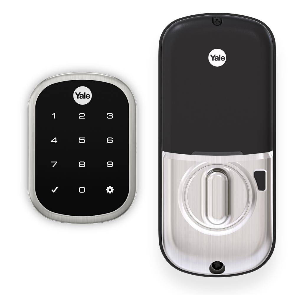 Connected by August Assure Lock SL, Satin Nickel