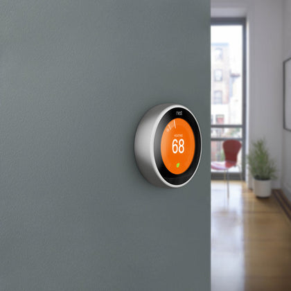 NEST Learning Thermostat 3rd GEN - STAINLESS STEEL