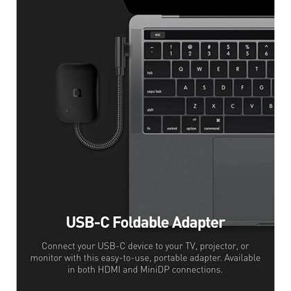 NONDA ZUS® USB-C to HDMI Foldable Mini Adapter