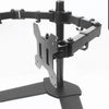 Dual TV Computer Screen Standing Mount Bracket 13-27 Inch Adjustable Swivel Tilt - Tech2Go