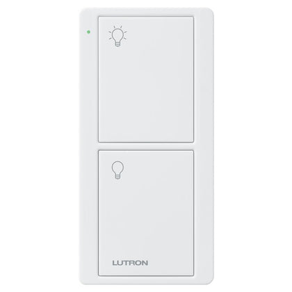 LUTRON 2-BUTTON PICO REMOTE CONTROL - WHITE - Tech2Go