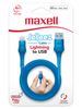 MAXELL USB TO LIGHTNING JELLEEZ CABLE - 4 PIES - AZUL