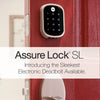 Yale Assure Lock SL, Connected by August - Satin Nickel