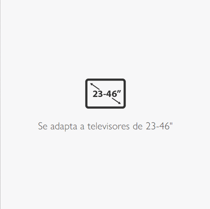 Klip Xtreme - TV Wall mount bracket - Tilt 23-46" / 45Kg - Tech2Go