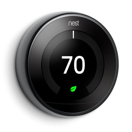 NEST Learning Thermostat 3rd GEN - BLACK