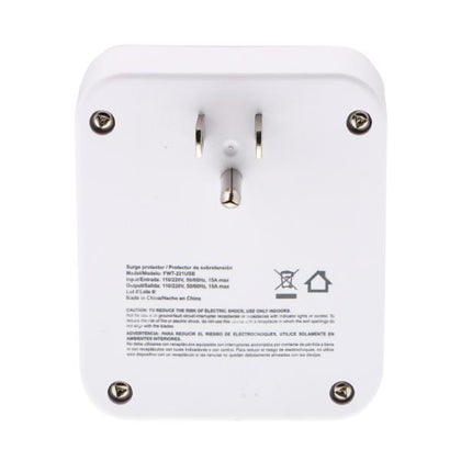 Forza - Surge protector - 120 V - 2 Tomas de Corriente - Wall Tap Nightlight - Tech2Go