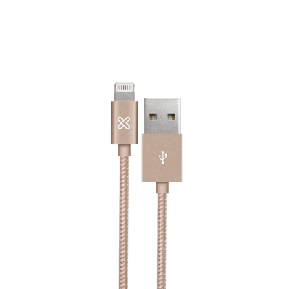 Klip Xtreme Cable Lightning® MFI - Rose Gold - Tech2Go