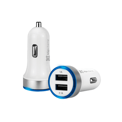 Klip Xtreme Dual Car Charger - Tech2Go