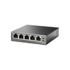 TP-LINK 5-Port 10/100Mbps Desktop Switch with 4-Port PoE