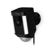 RING SPOTLIGHT CAM WIRED OUTDOOR CAMERA - BLACK