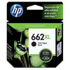 Cartucho original de tinta negra de alto rendimiento HP 662XL Advantage - BLACK XL - Tech2Go