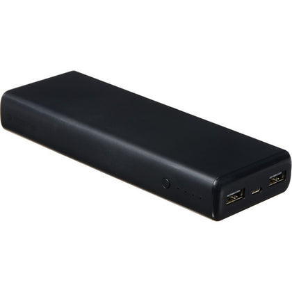 MOPHIE power boost XL 10,400mAh Dual USB Portable Battery Pack - Black