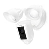 RING OUTDOOR WI-FI CAM WITH MOTION ACTIVATED FLOODLIGHT - WHITE