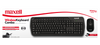 MAXELL WIRELESS KEYBOARD COMBO 2.4GHz